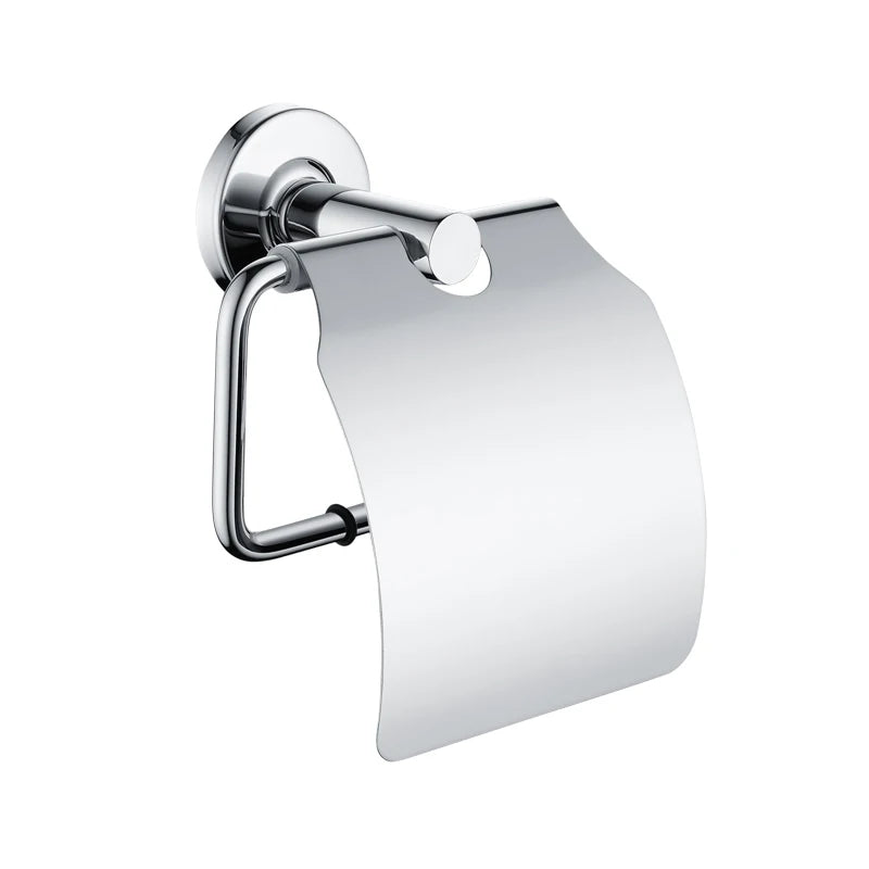 Bathroom Hardware Towel Bar Hook Soap Holder Chrome Polished Towel Rack Shelf Paper Holder Toilet Brush Bathroom Accessories
