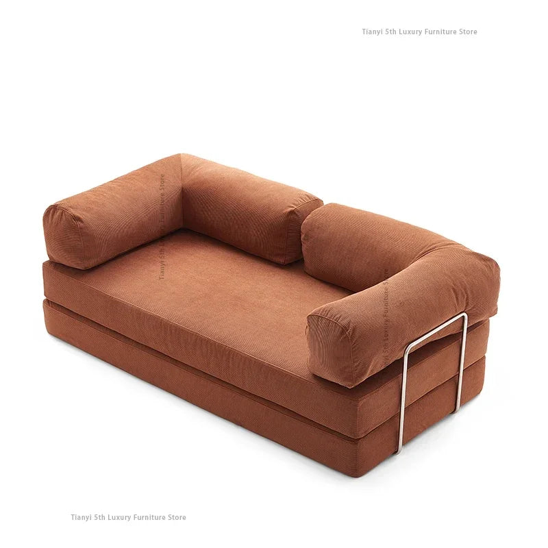 Free shipping compression sofa combination living room sofa high density sponge corduroy material free warranty 5 years