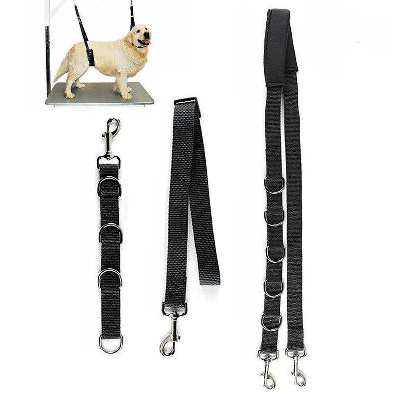 Harness Leads For Pet Grooming Table Adjustable Fixed Dog Cat Safety Rope Pet Grooming Loops Nylon Restraint Noose Pet Supplies