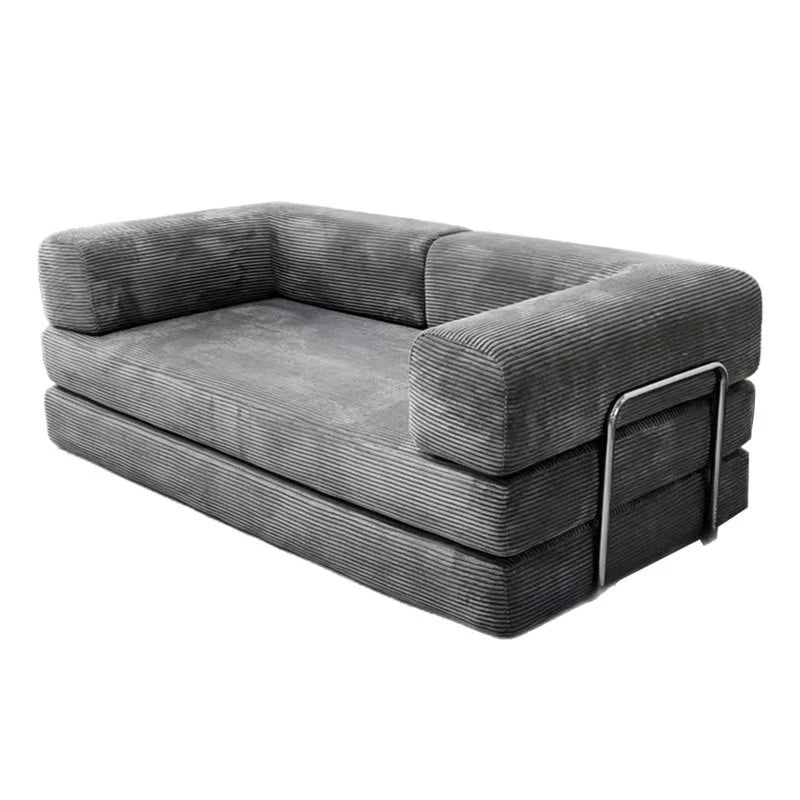 Free shipping compression sofa combination living room sofa high density sponge corduroy material free warranty 5 years