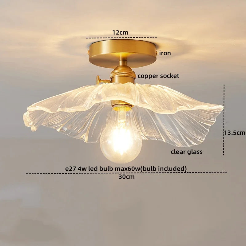 IWHD Home Lighting LED Ceiling Lamps For Living Room Porch Balcony 4w Bulb Modern Night Lights Fixtures Lustre Chandelier