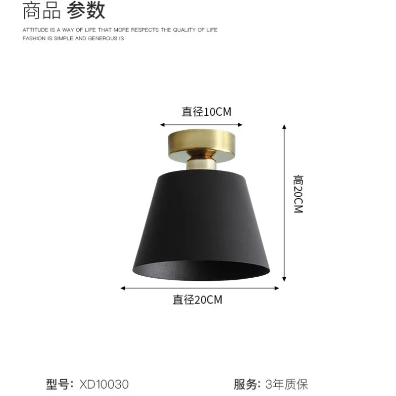 Lighting for Living Room Balcony New Household Corridor Corridor Light Modern Simple Entrance Hallway Led Ceiling Light