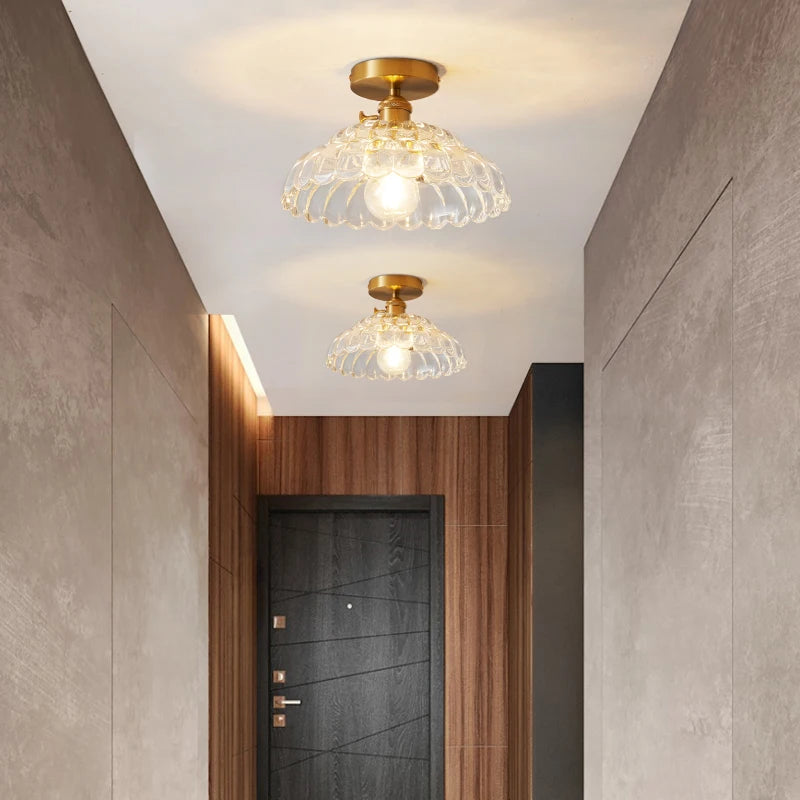 IWHD Home Lighting LED Ceiling Lamps For Living Room Porch Balcony 4w Bulb Modern Night Lights Fixtures Lustre Chandelier