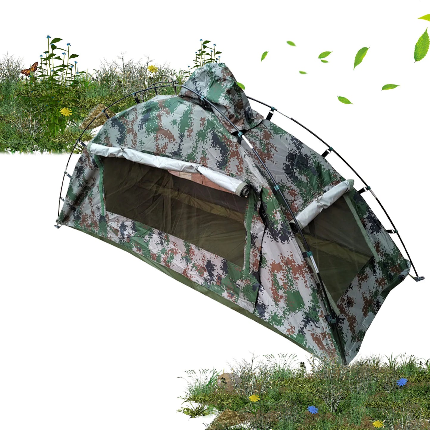 Lightweight Tent 1 Person Tent Lightweight And Waterproof Easy Set Up Single Person Tent For Camping Hiking Travel Climbing
