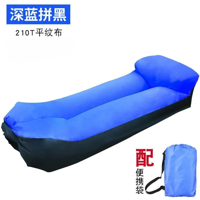 Outdoor Inflatable Sofa, Portable Cushion, Lazy Nap Bed, Beach Air Bed, Practical Tools, Music Festival, Picnic, Camping