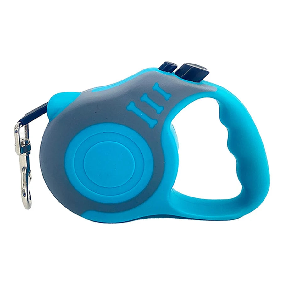 Pet Traction Device, Pet Dog Automatic Retractable Traction Rope, Bone Printed Dog Walking Rope, Dog Chain, Dog Rope