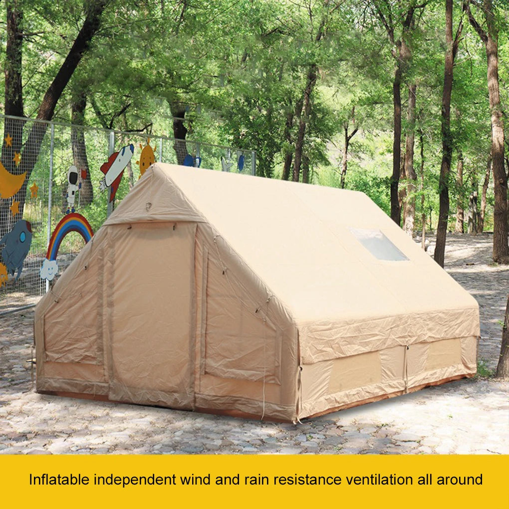 Large Camping Air Tent Quick Setup Camping Tent 3/4P Overnight Rainproof Thickeneded Picnic Family Camping travel Outdoor Tent