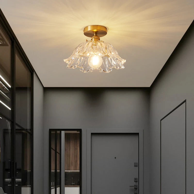 IWHD Home Lighting LED Ceiling Lamps For Living Room Porch Balcony 4w Bulb Modern Night Lights Fixtures Lustre Chandelier