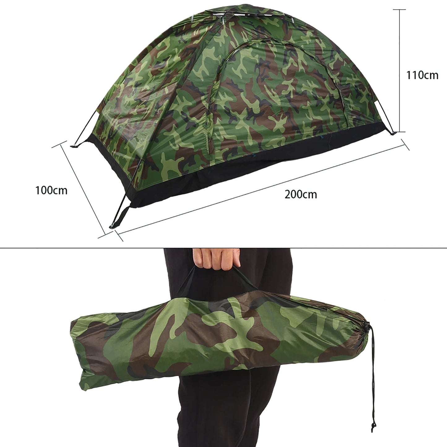 UV Protection Tent Outdoor Lightweight Shelter With Mesh Screen Keeps Out Insects/Critters Great For Camping/Hiking
