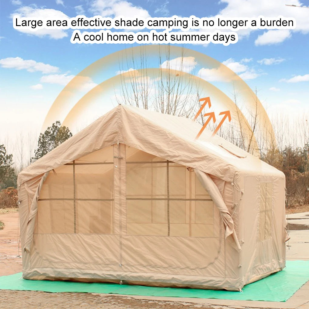 Large Camping Air Tent Quick Setup Camping Tent 3/4P Overnight Rainproof Thickeneded Picnic Family Camping travel Outdoor Tent