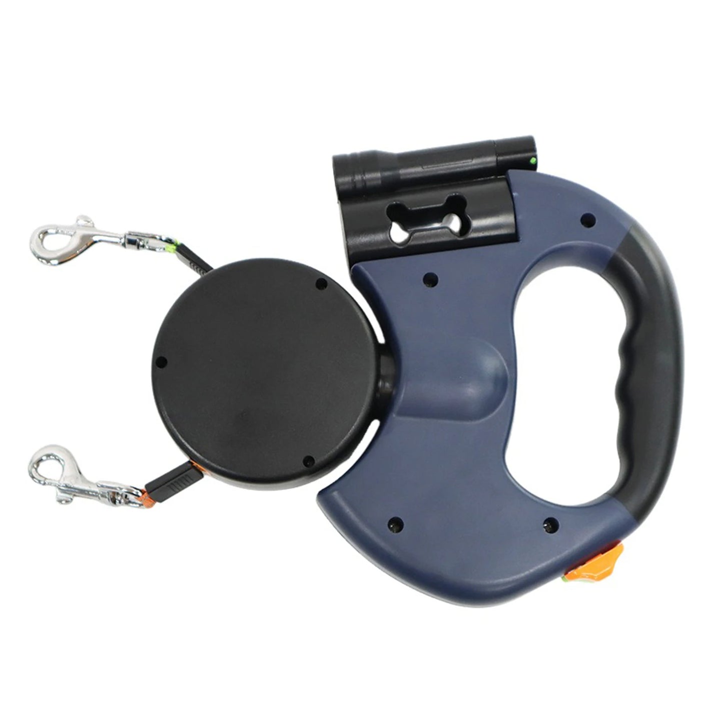 Dual Retractable Pet Dog Safe Rope With Led Lights Wear Lightweight Adjustables Cat Dog Walk Running Leads Pet Accessories