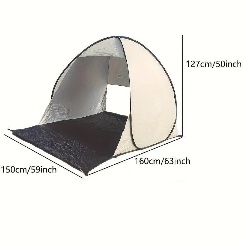 Lightweight Instant Pop Up Beach Tent for 2 3 Person Waterproof Windproof Portable Outdoor Camping Hiking Sun Shelter Easy Setup