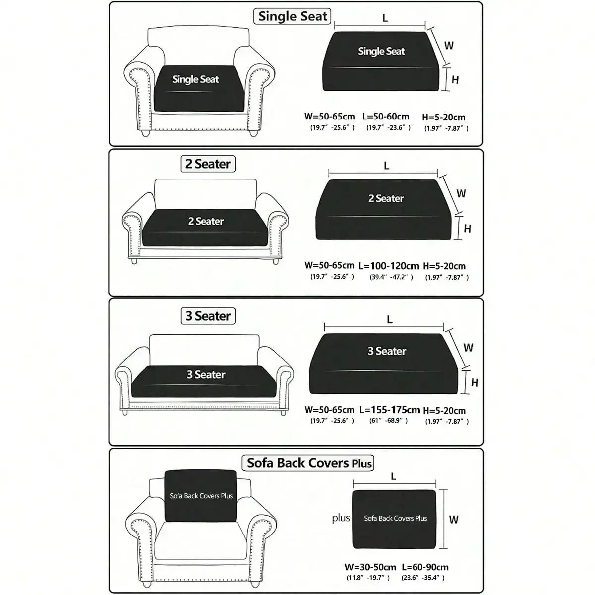 1pc Water-Reststant Polar Fleece Outdoor Sofa Covers, 230gsm Sofa Cushion Cover, Multiple Colors Available