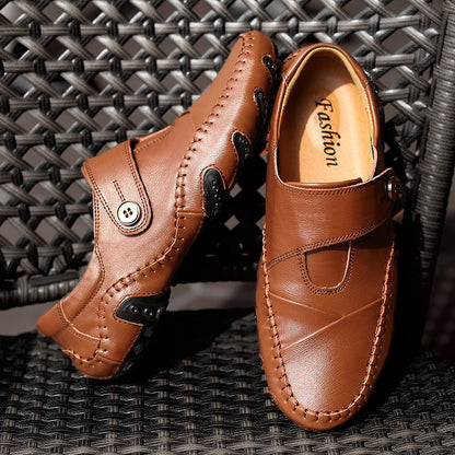 Casual Leather Shoes Korean Fashion Shoes Men