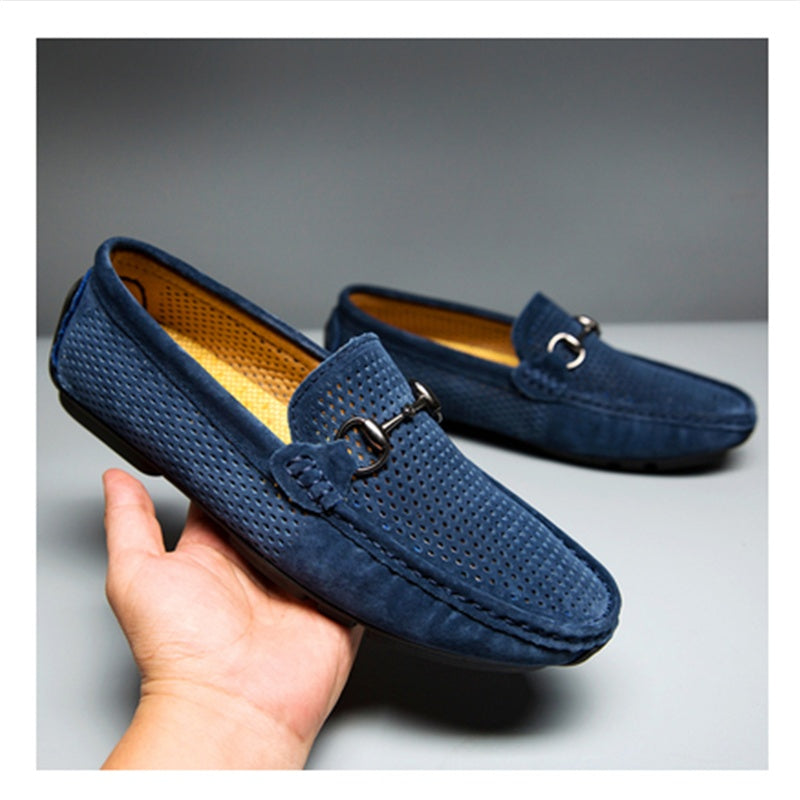 Peas shoes breathable hollow casual shoes