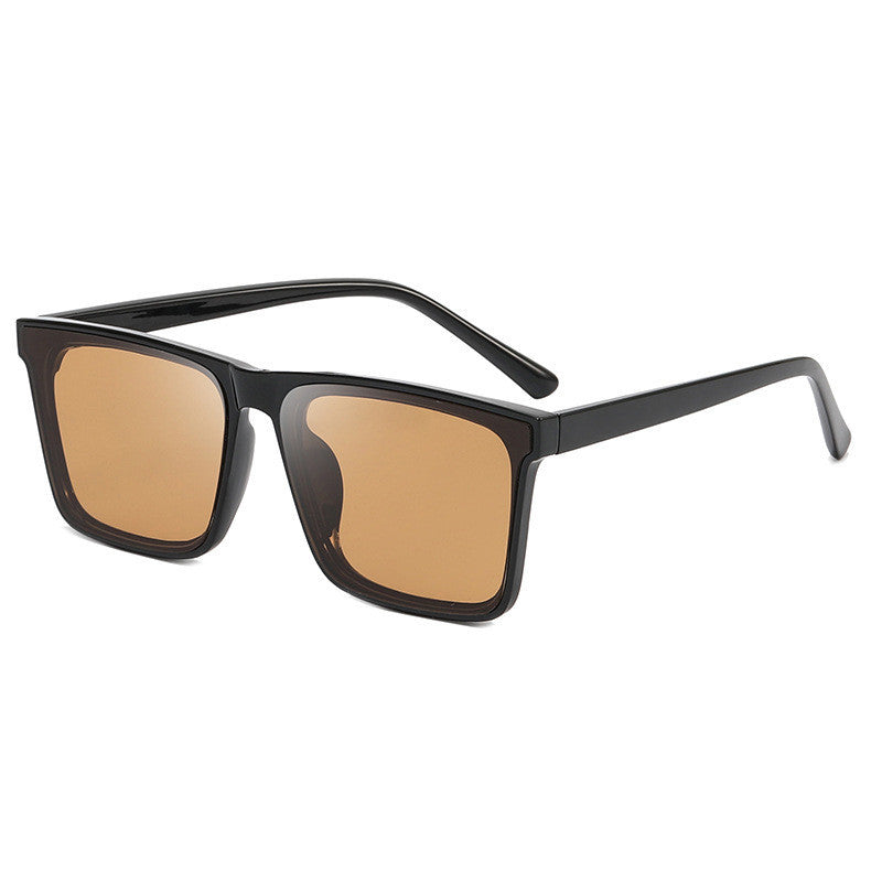 Square Sunglasses With Flat Tear Film For Men And Women