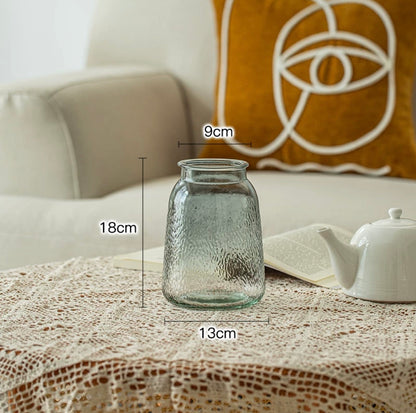 Vase Decoration Clear Glass Hydroponic Countertop In Living Room