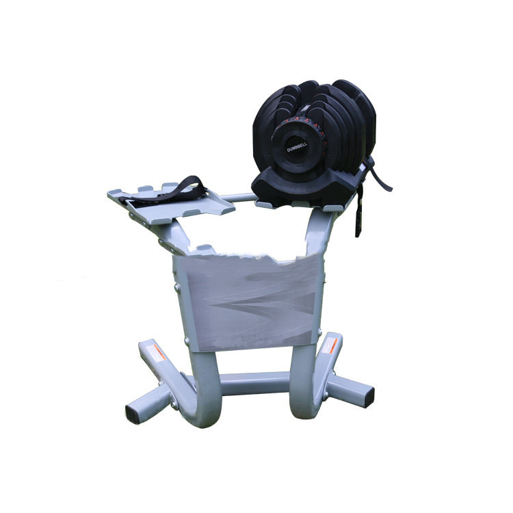 Dumbbell Stand Adjustable With Four Rollers