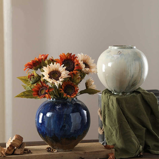 Creative Ceramic Retro Vase Decoration In The Living Room