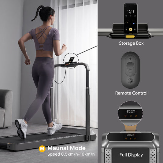 Household Models Silent Foldable Small No-installation Treadmill