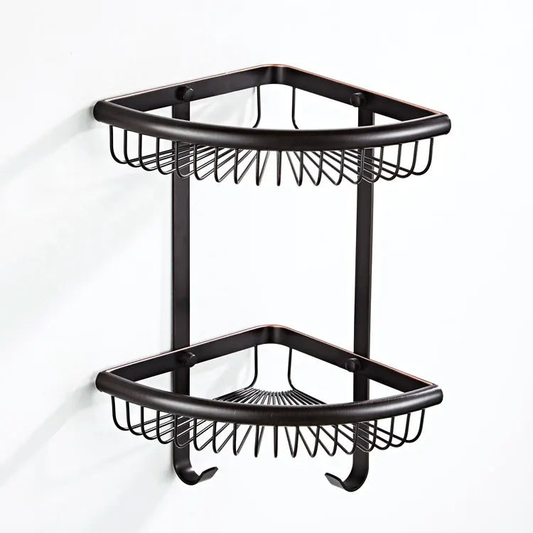 Bathroom Accessories, Corner Shelf,Towel Rack,Paper holder,Towel Bar,Soap basket,Towel Rail Black Oil Brushed bathroom Hardware