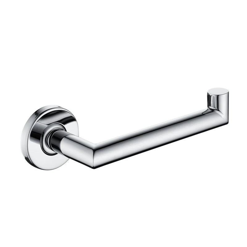 Bathroom Hardware Towel Bar Hook Soap Holder Chrome Polished Towel Rack Shelf Paper Holder Toilet Brush Bathroom Accessories