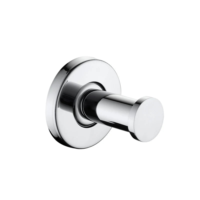 Bathroom Hardware Towel Bar Hook Soap Holder Chrome Polished Towel Rack Shelf Paper Holder Toilet Brush Bathroom Accessories