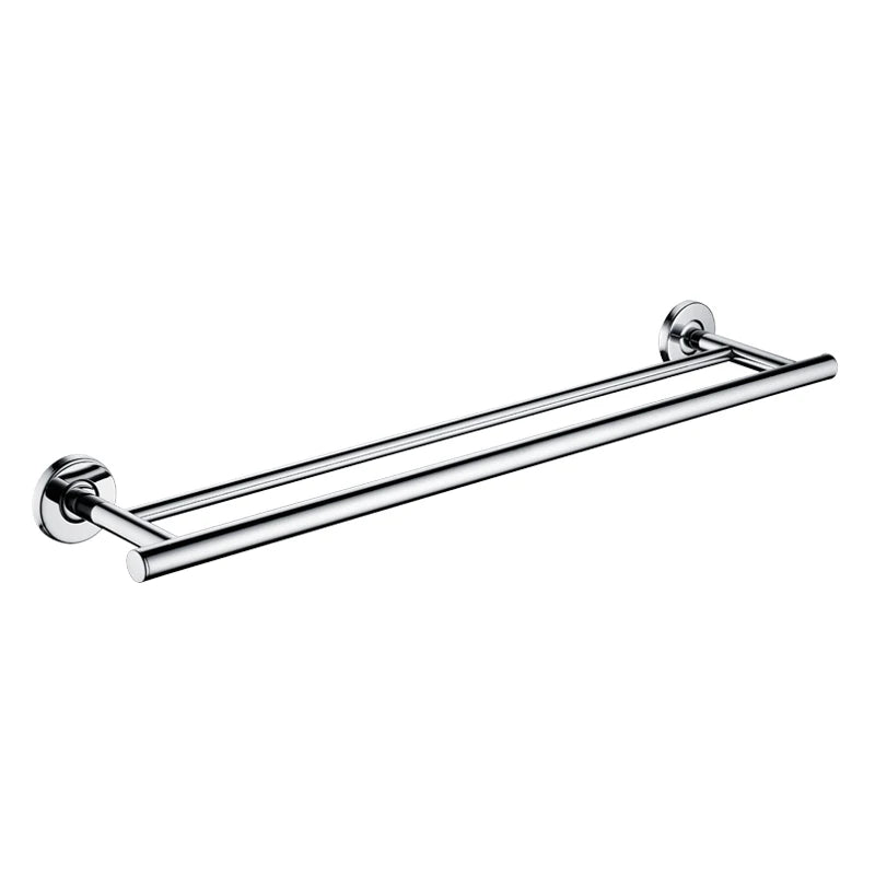 Bathroom Hardware Towel Bar Hook Soap Holder Chrome Polished Towel Rack Shelf Paper Holder Toilet Brush Bathroom Accessories