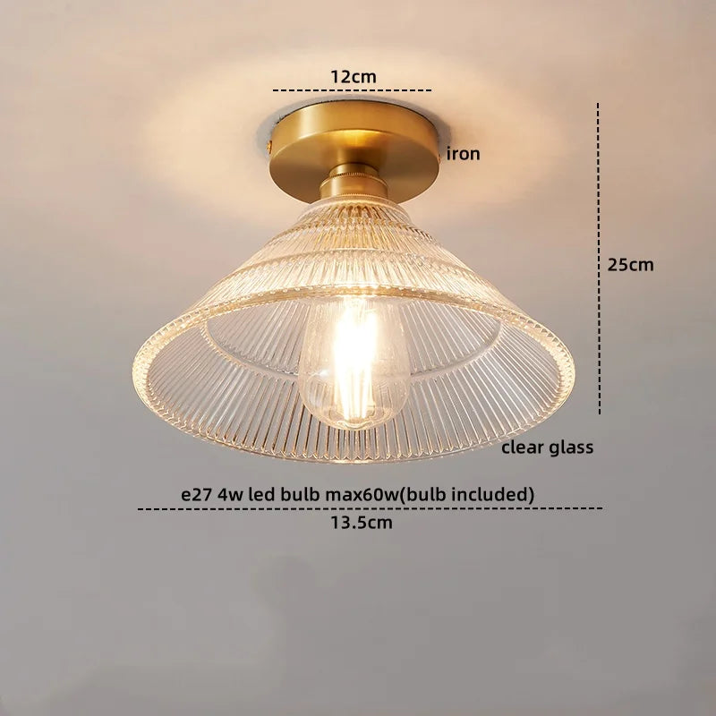IWHD Home Lighting LED Ceiling Lamps For Living Room Porch Balcony 4w Bulb Modern Night Lights Fixtures Lustre Chandelier