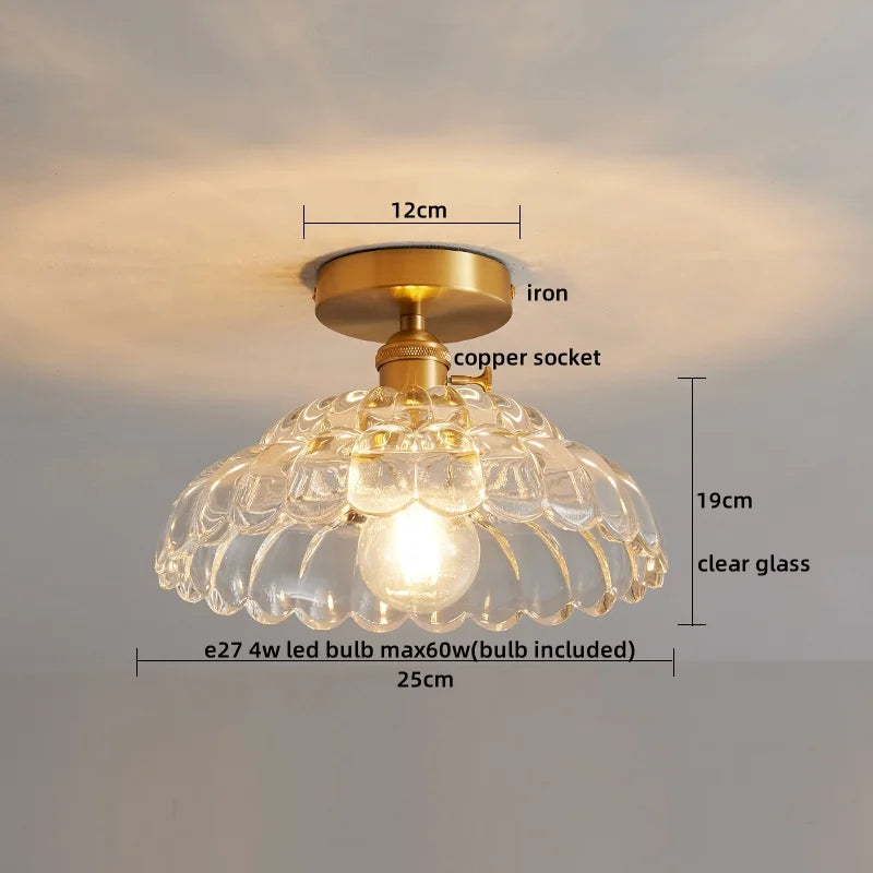 IWHD Home Lighting LED Ceiling Lamps For Living Room Porch Balcony 4w Bulb Modern Night Lights Fixtures Lustre Chandelier