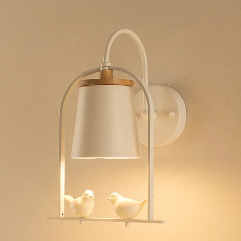 Modern Wall Lights for Home Living Room Decoration LED Bird Lamps Bathroom Lights Dining Room Corridor Wall Sconce Light Fixture
