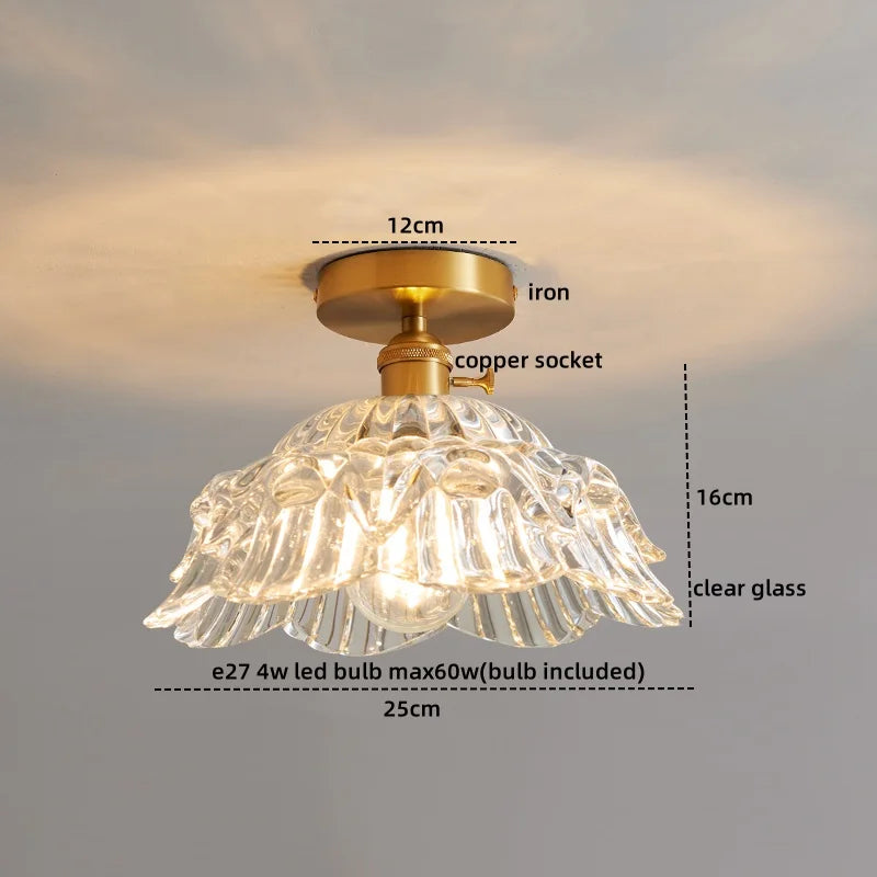 IWHD Home Lighting LED Ceiling Lamps For Living Room Porch Balcony 4w Bulb Modern Night Lights Fixtures Lustre Chandelier
