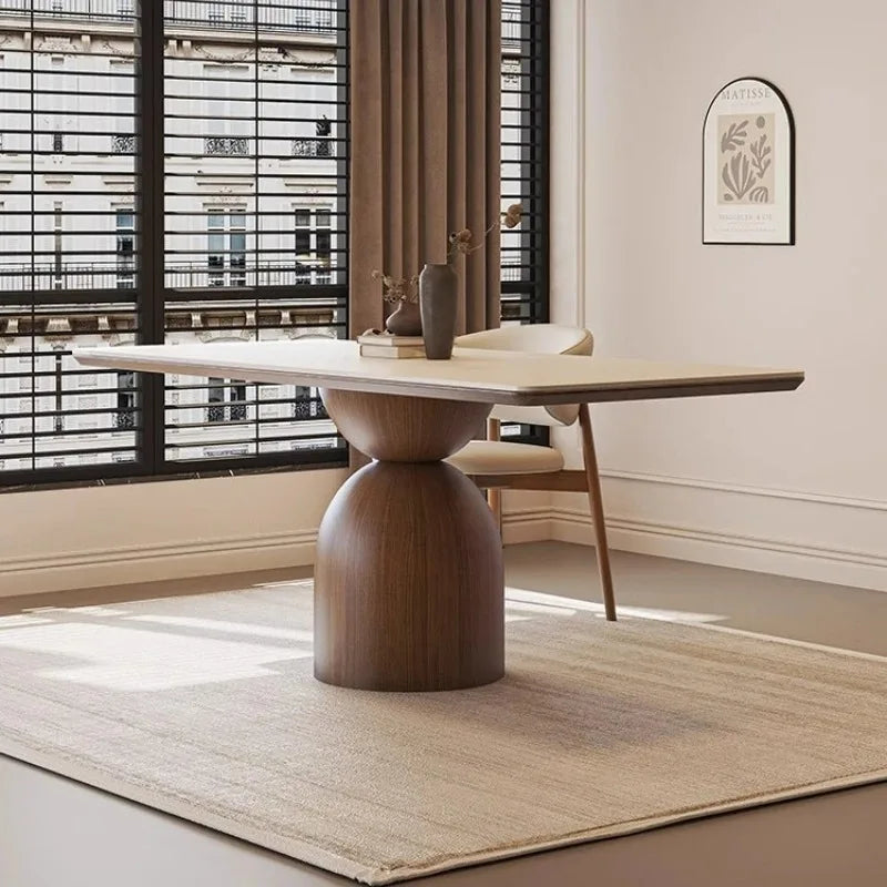 Dining Table Living Room Center Modern Food Tables Luxury Cafe Individual Coffe Garden Mesa Restaurant Bar Kitchen Furniture