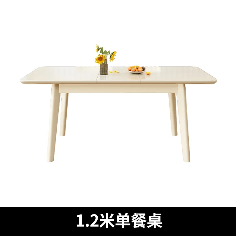 Nordic Waterproof Dining Table Breakfast Minimalist Luxury Design Dining Table Rectangle Farmhouse Mesa De Comedor Furnitures