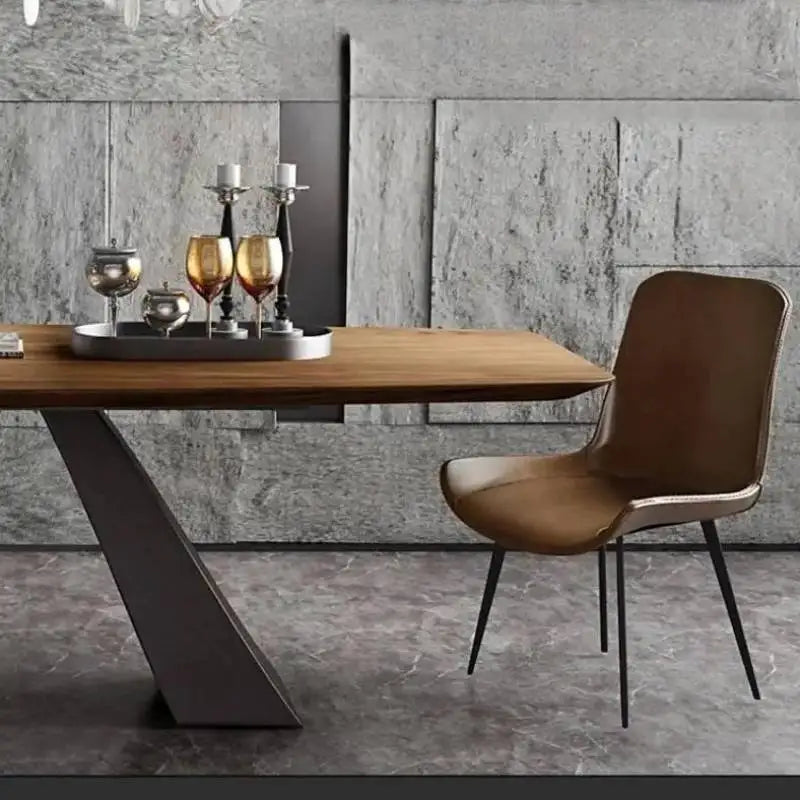 Party Event Square Dining Tables Design China Brown Kitchen Dining Tables Modern Nordic Wood Tavolo Pranzo Furniture Home
