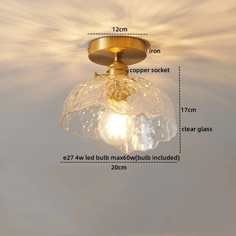 IWHD Home Lighting LED Ceiling Lamps For Living Room Porch Balcony 4w Bulb Modern Night Lights Fixtures Lustre Chandelier