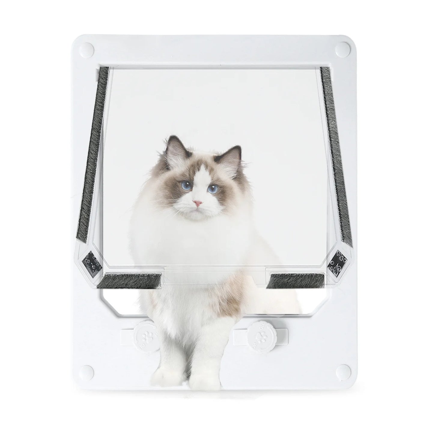 Pet door dual rotary switch, cat and dog hole entry and exit direction, pet door, cat and dog house, dog door, cat door
