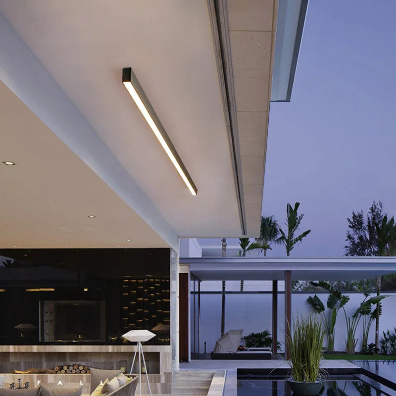 Modern minimalist, bar shaped, balcony, bedroom, living room, foyer, bedside, ceiling light, eye protection LED home decoration