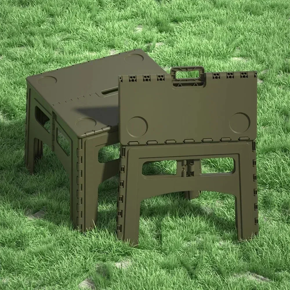 Outdoors Foldable TableTravel Folding Step Stool Weight Sturdy Tables Portable Picnic Desk Camping Simplicity Practical Desks