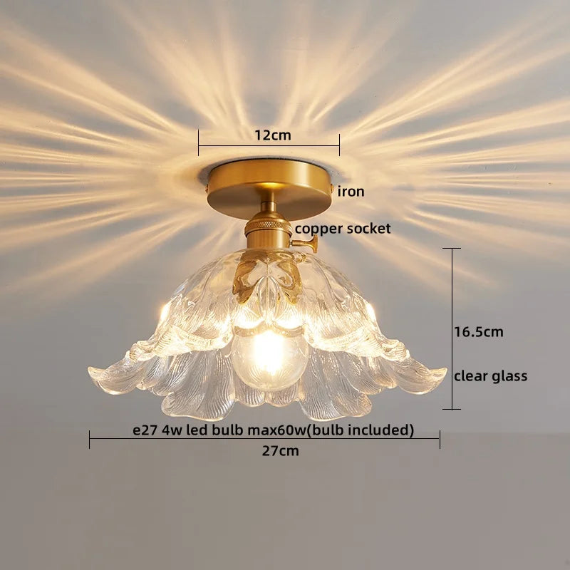 IWHD Home Lighting LED Ceiling Lamps For Living Room Porch Balcony 4w Bulb Modern Night Lights Fixtures Lustre Chandelier