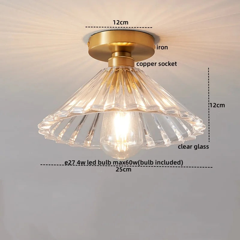 IWHD Home Lighting LED Ceiling Lamps For Living Room Porch Balcony 4w Bulb Modern Night Lights Fixtures Lustre Chandelier