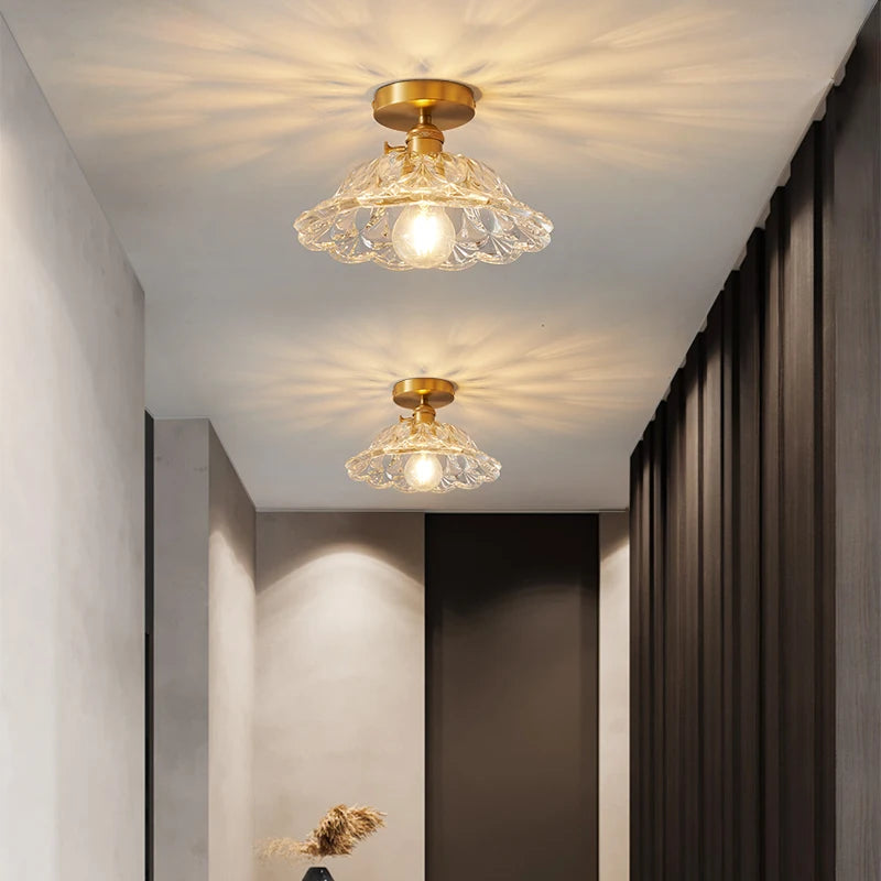 IWHD Home Lighting LED Ceiling Lamps For Living Room Porch Balcony 4w Bulb Modern Night Lights Fixtures Lustre Chandelier
