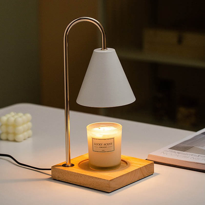 Aromatherapy Diffuser Wax Electric Melt Warmer Safety Yankee Candle Lamp Essential Oil Burner Night Light For Home Bedroom Decor