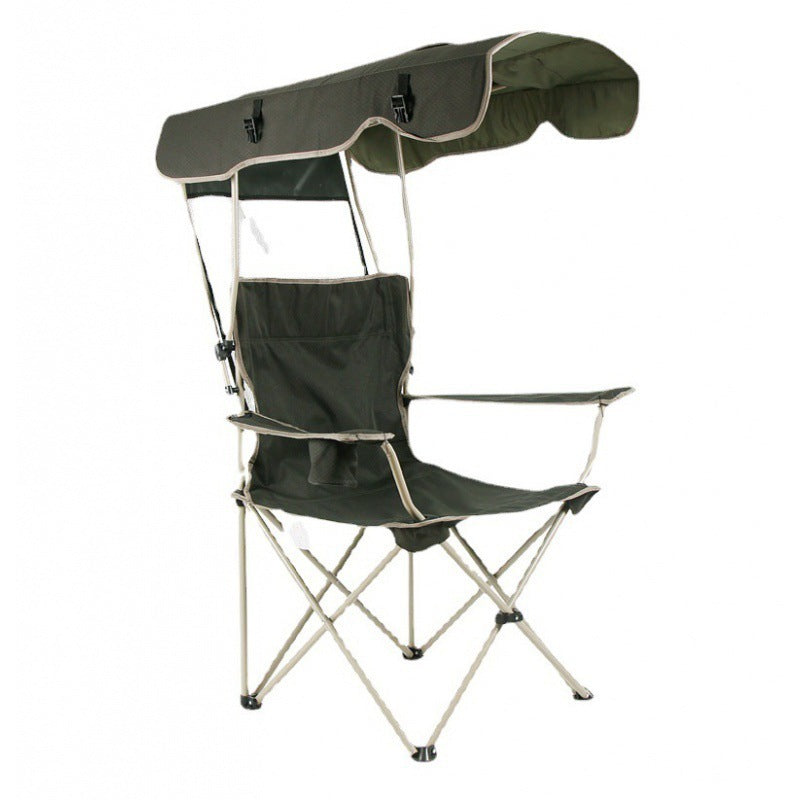 Beach Awning Fishing Chair Outdoor Camping Leisure Folding