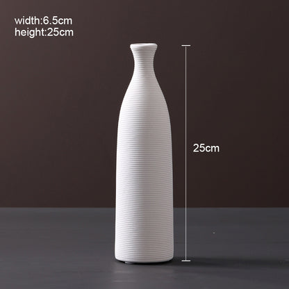 Vase Decoration Home Nordic Scandinavian Style Ceramic Vase Decorative Vases Modern Living Room Decoration Modern Home Decor