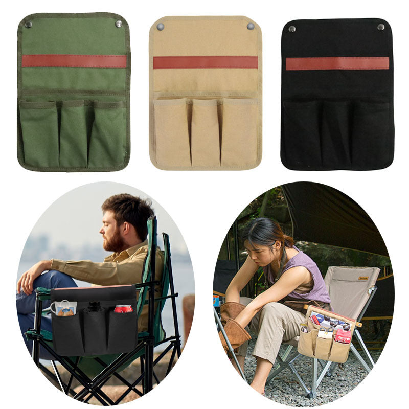 Outdoor Chair Armrest Side Multifunctional Hanging Bag